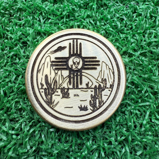 New Mexico (Personalized initials on back)