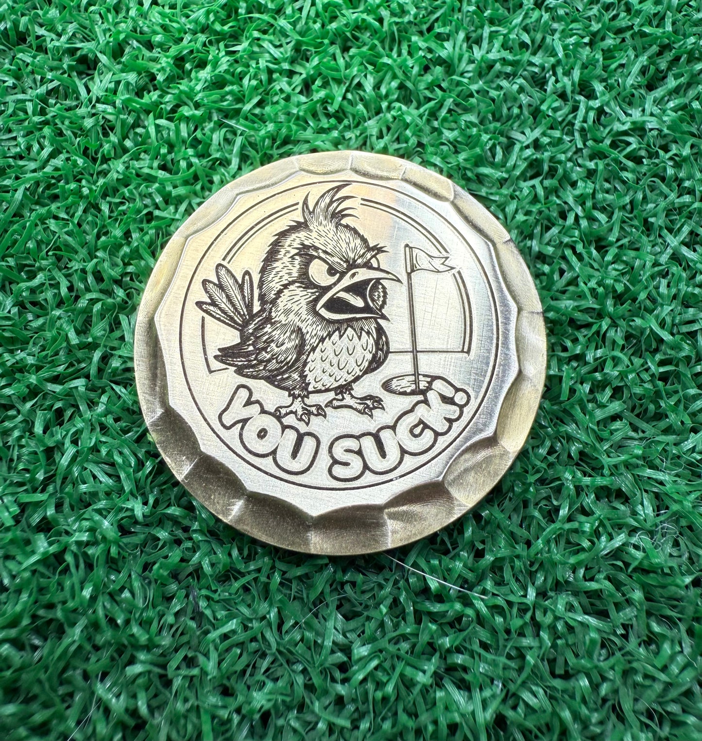 You Suck (Personalized Initials on Back)