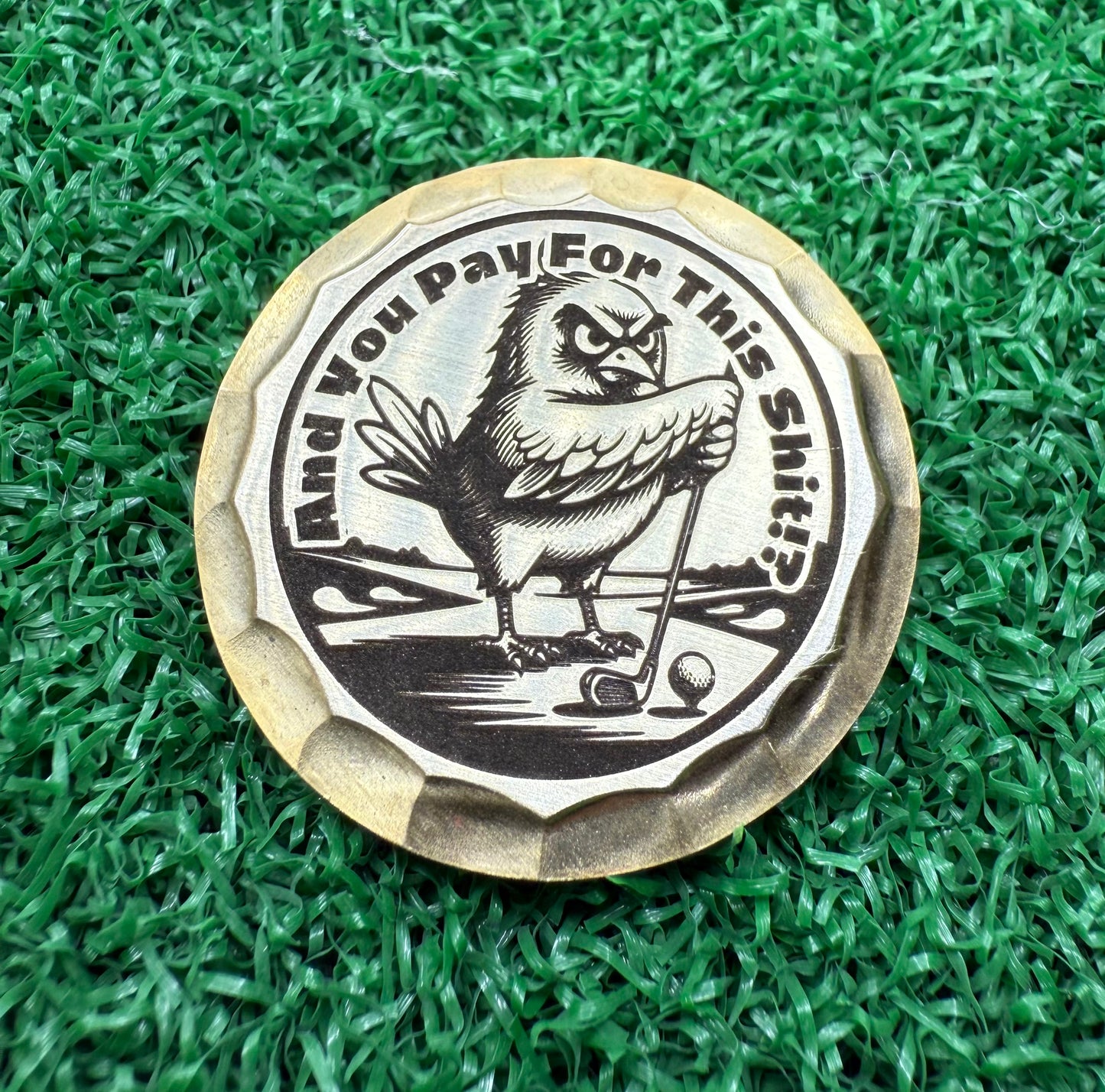 Angry Birdy (Personalized Initials on Back)