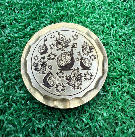 Birds & Bombs (Personalized Initials on Back)